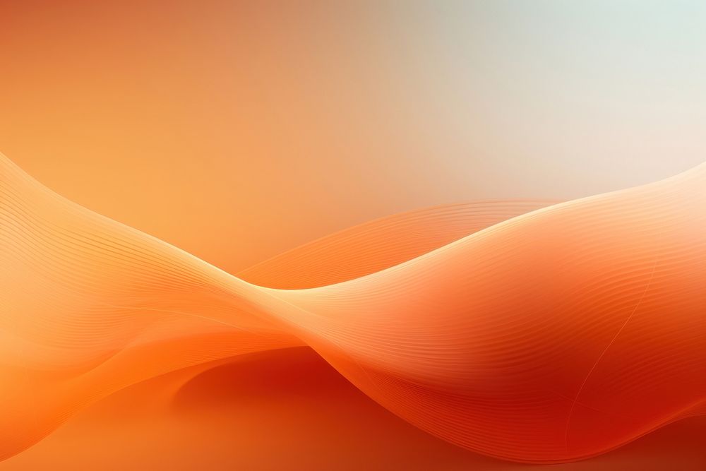 Digital background technology orange wave.