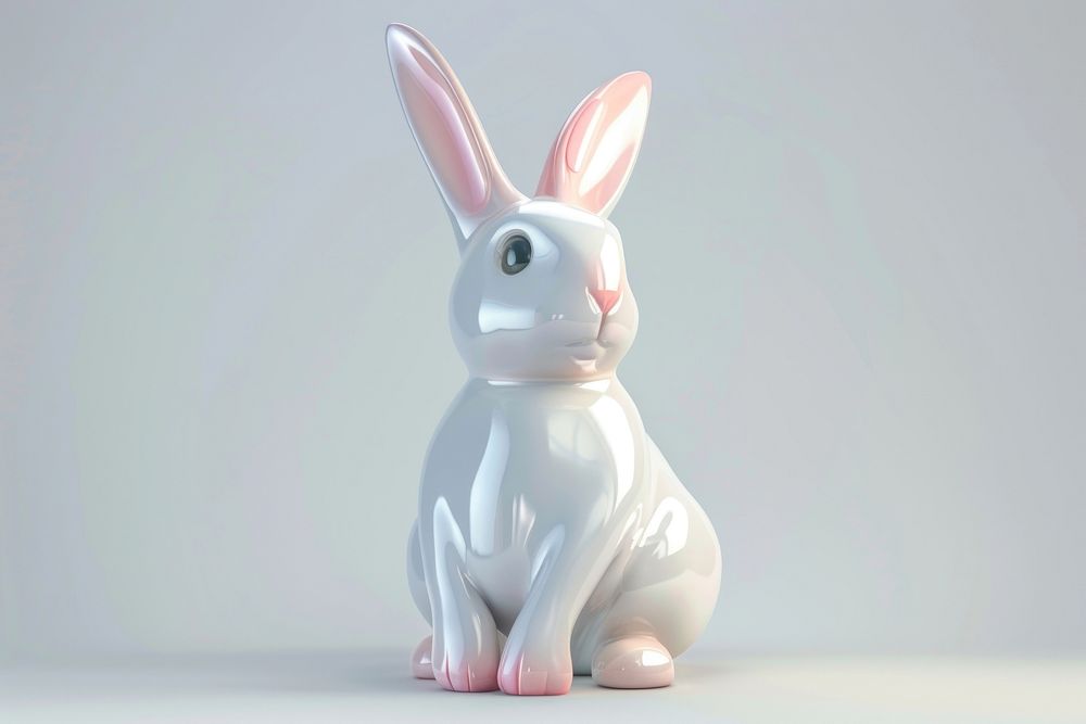 Rabbit figurine animal mammal.