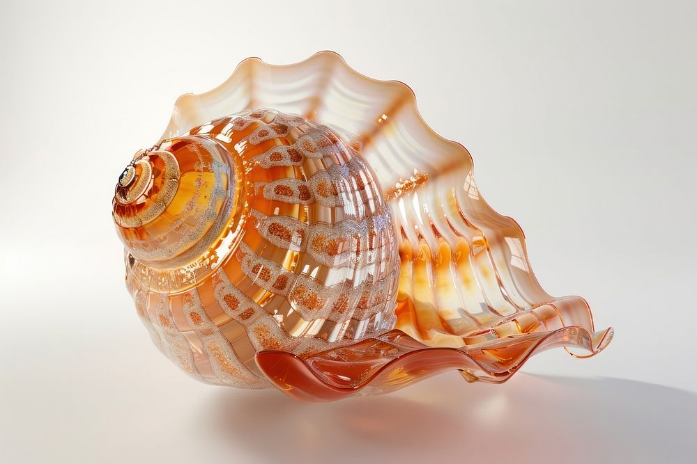 Seashell animal conch invertebrate.