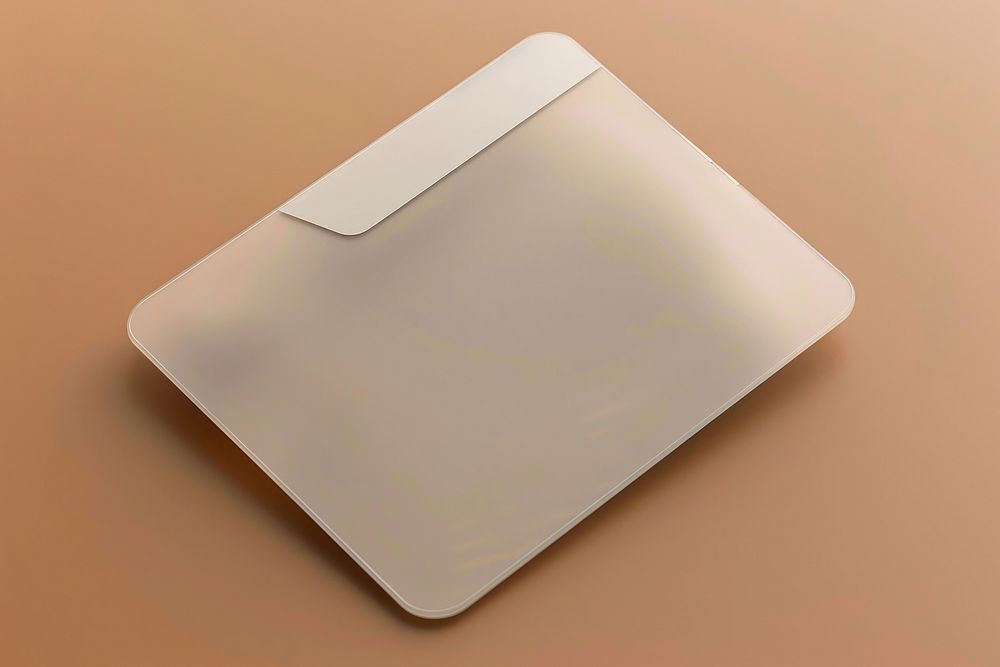 Transparent card mockup electronics computer hardware.