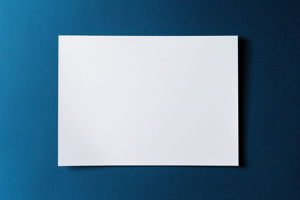 White poster mockup paper text business card.