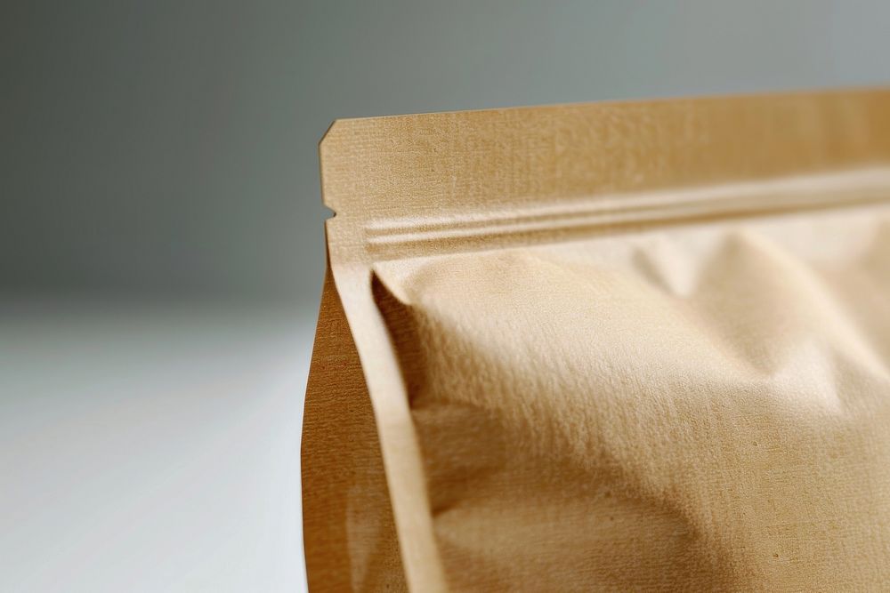 Packaging branding mockups cardboard paper bag.