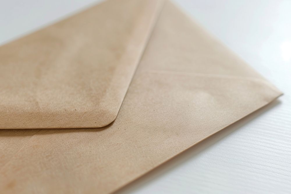 Craft envelope mockup mail.