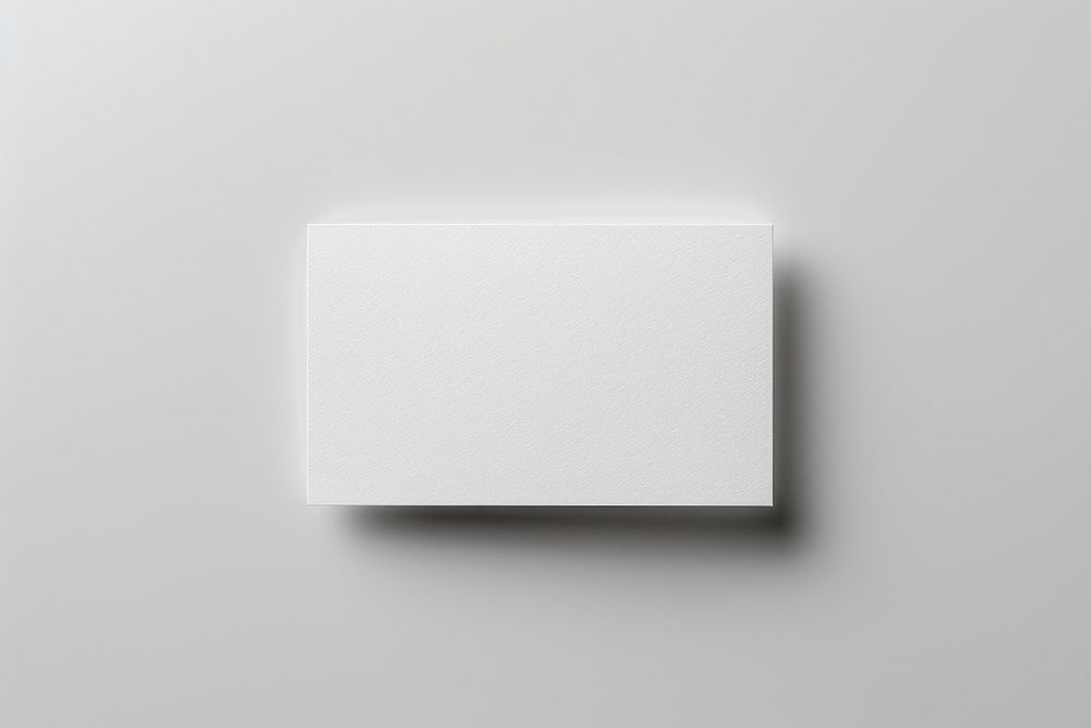 Business cards mockup paper white text.