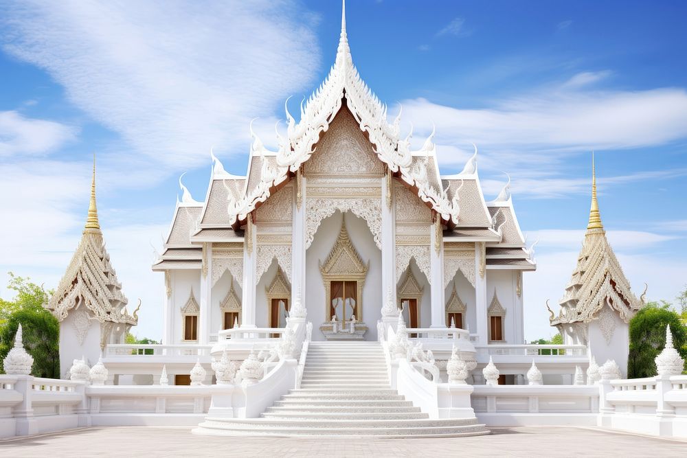 Thai Marble Temple temple architecture building.