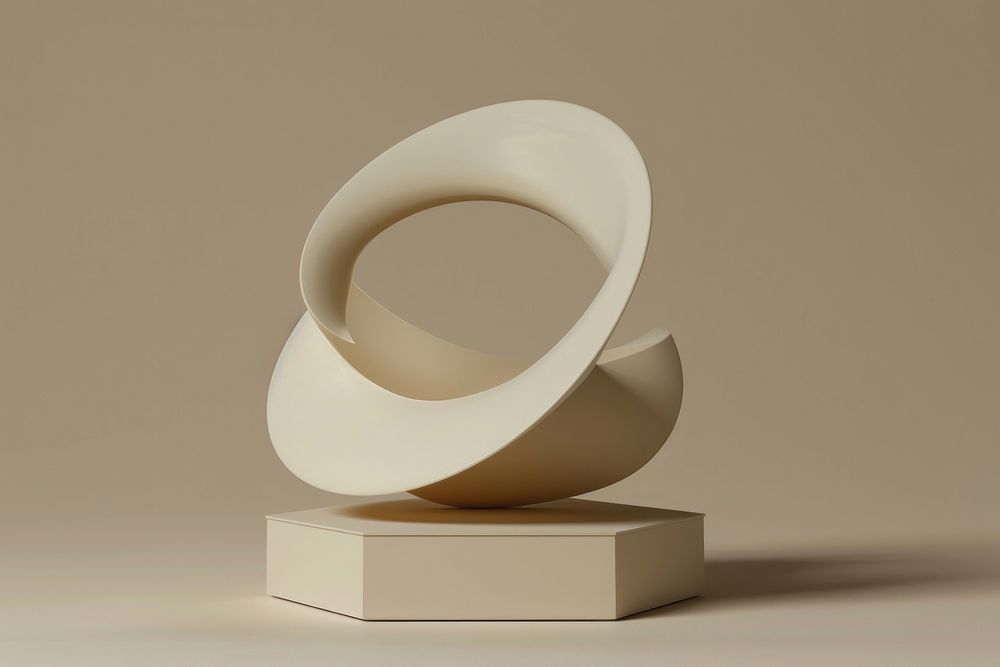 Modern lamp mockup sculpture porcelain furniture.