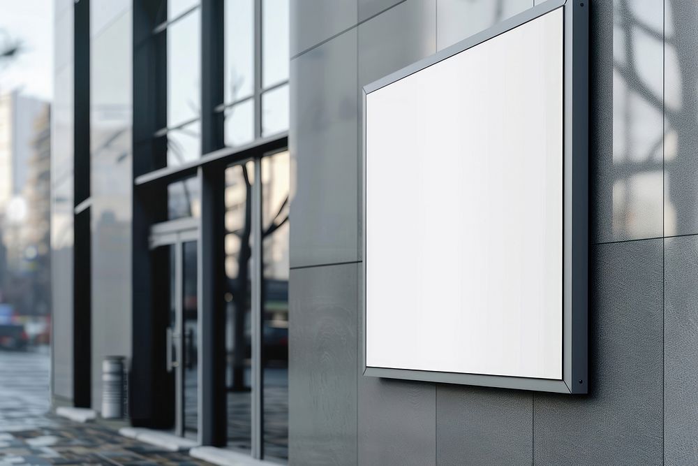 Abstract sign mockups electronics indoors screen.