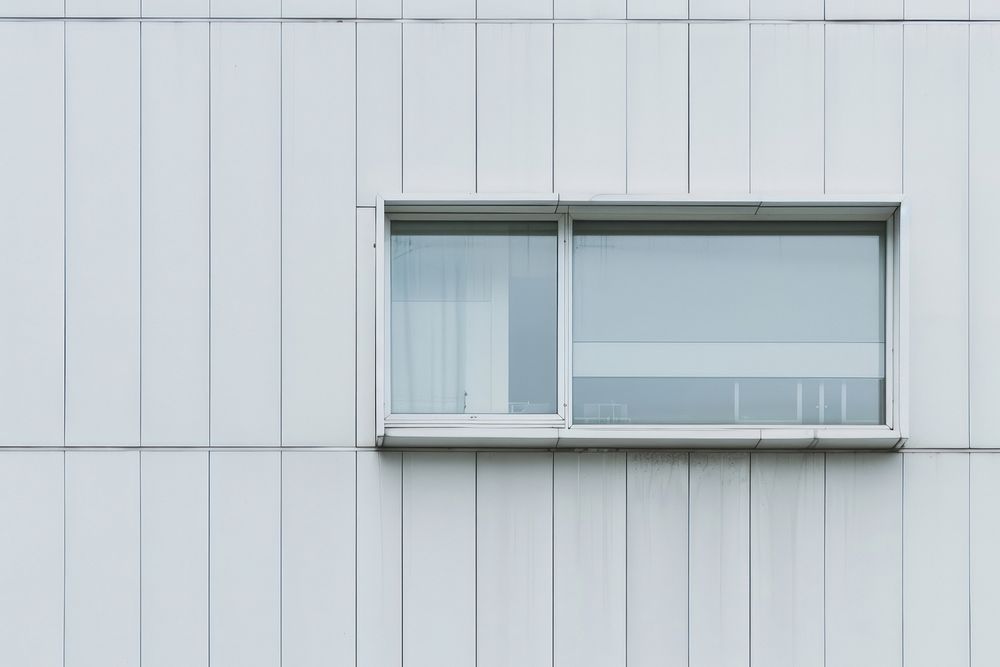 Sign company mockups architecture windowsill building.