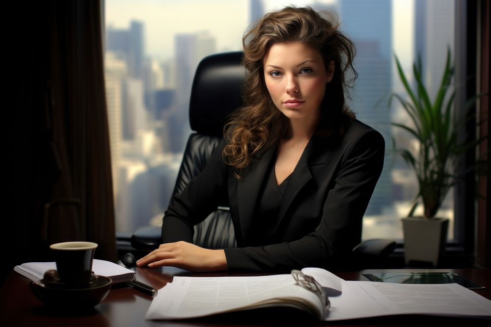 Business woman female person adult.