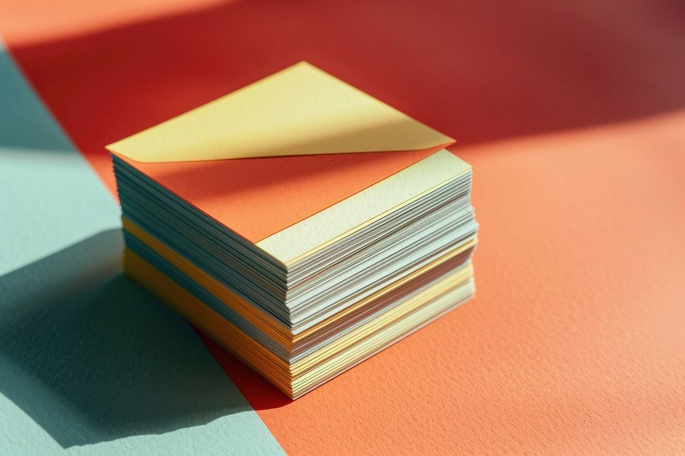 Blank business card mockup publication paper text.