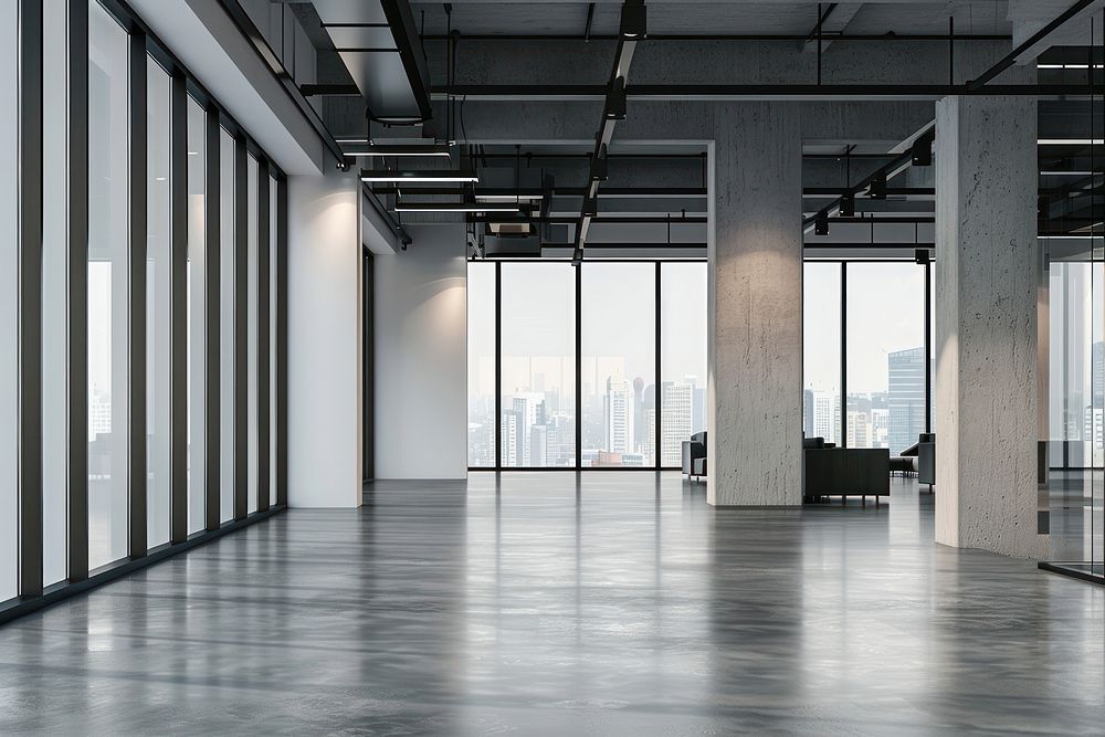 Office architecture flooring building.