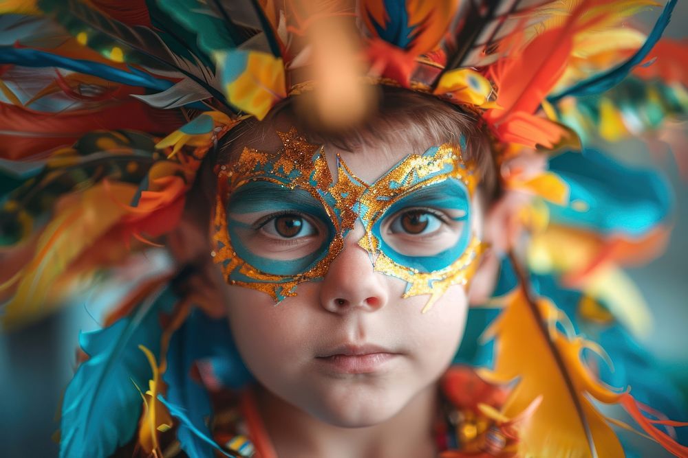 In a childcare center carnival photo photography.