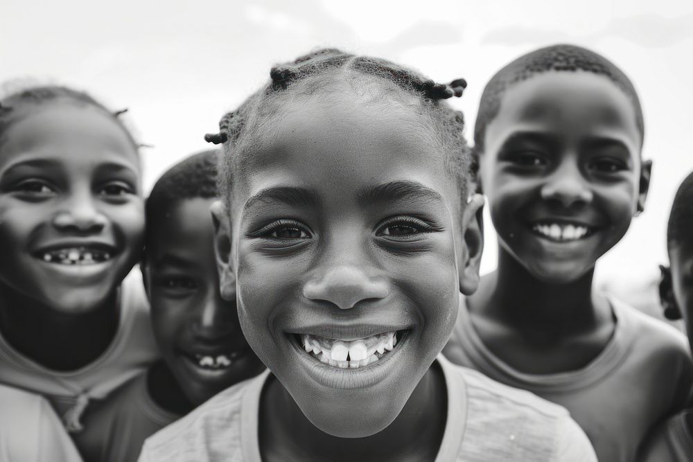 Smiling black kids photo photography portrait.
