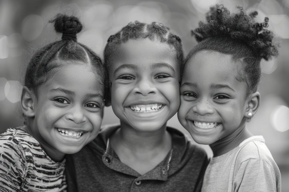 Smiling black kids photo photography portrait.