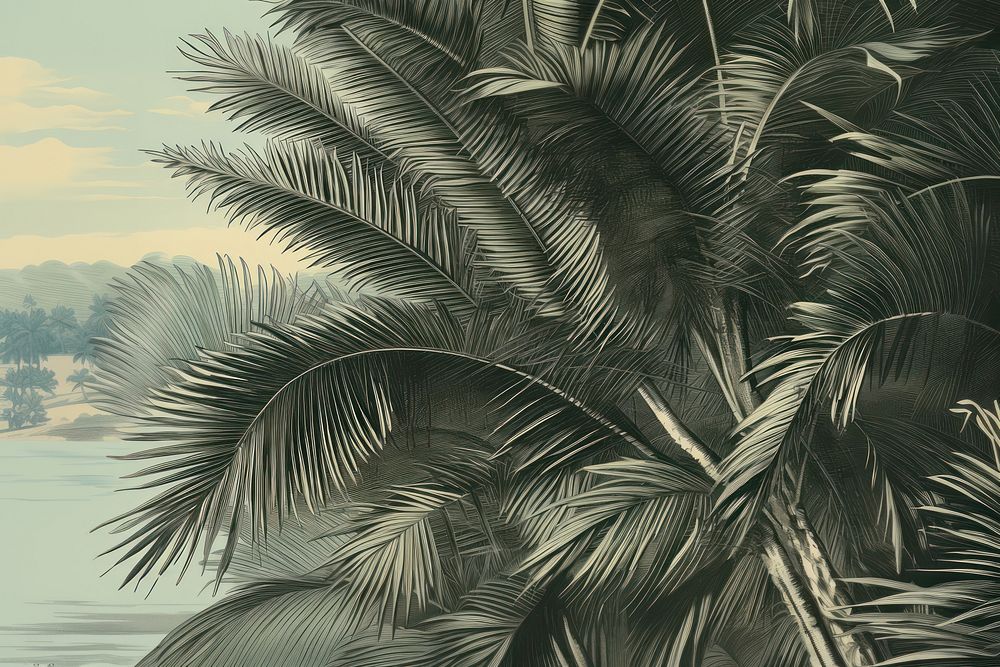 Palm tree vegetation palm tree arecaceae.