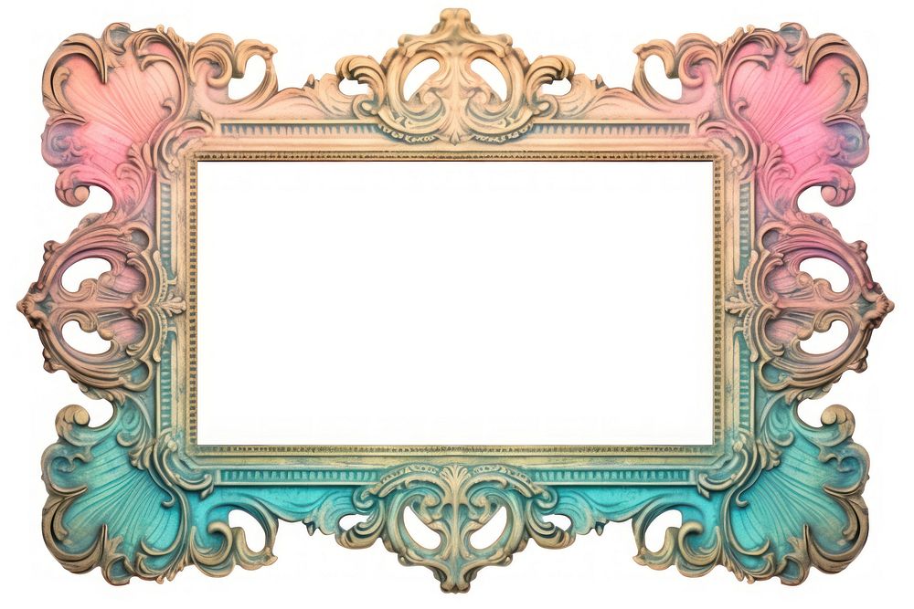 Vintage neon frame backgrounds white background architecture.