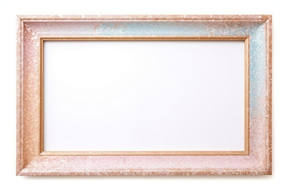 Vintage glitter frame backgrounds white background rectangle.