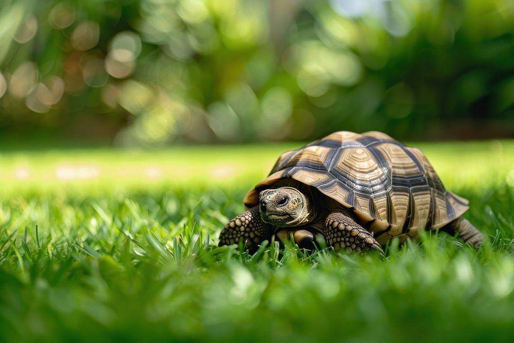 Photo of tortoise reptile animal turtle.