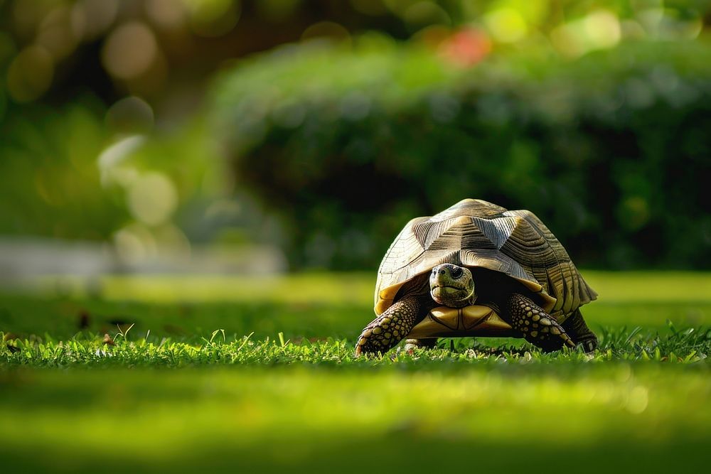 Photo of tortoise reptile animal turtle.