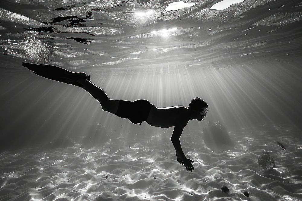 Swimming accessories recreation underwater.