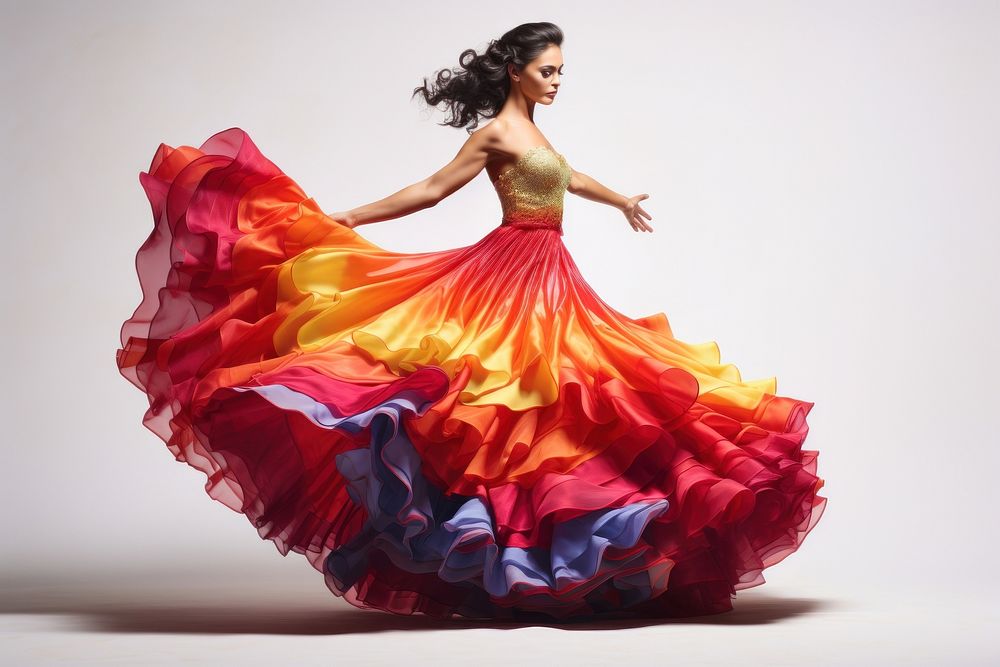 Flamenco flamenco fashion dancing.