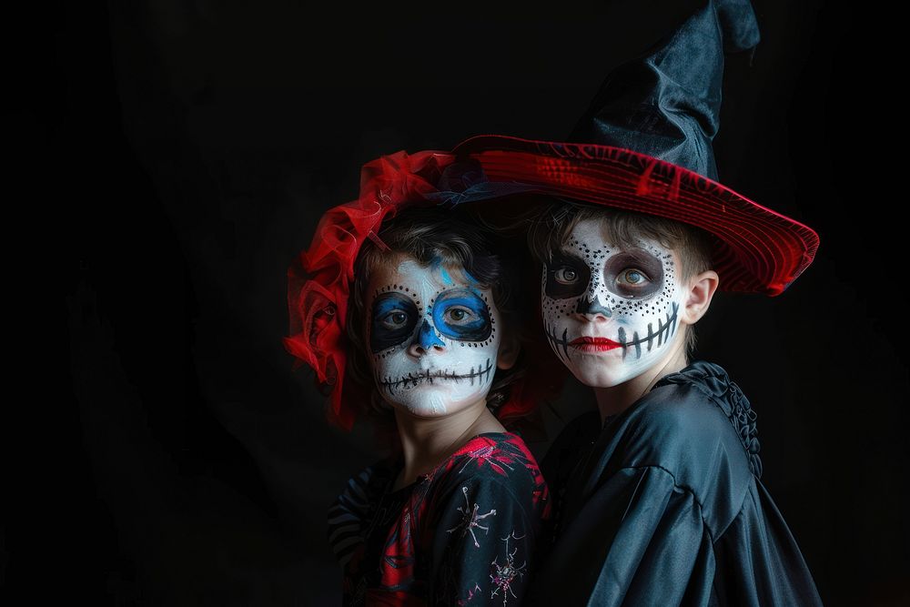 Photo of halloween festival female person.