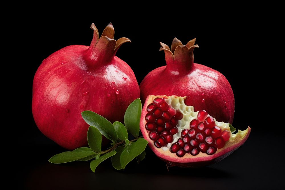 Pomegranates produce ketchup fruit.