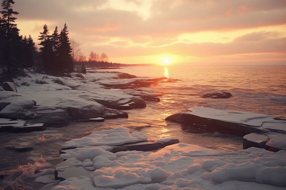 Sea landscape shoreline outdoors.