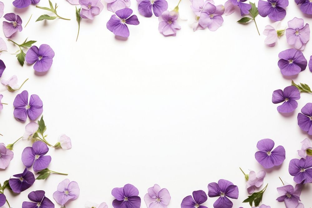 Flower frame flower purple backgrounds.