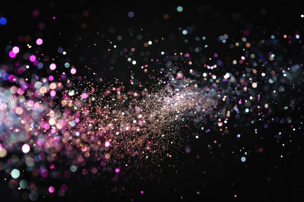Effect minimal of confetti glitter backgrounds astronomy.