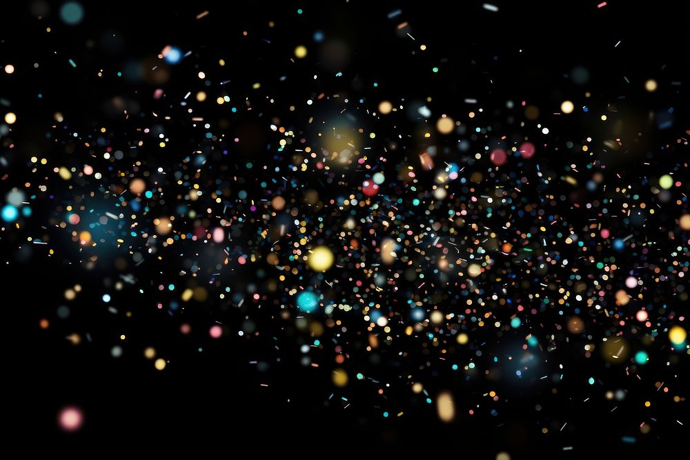 Effect minimal of confetti backgrounds astronomy universe.