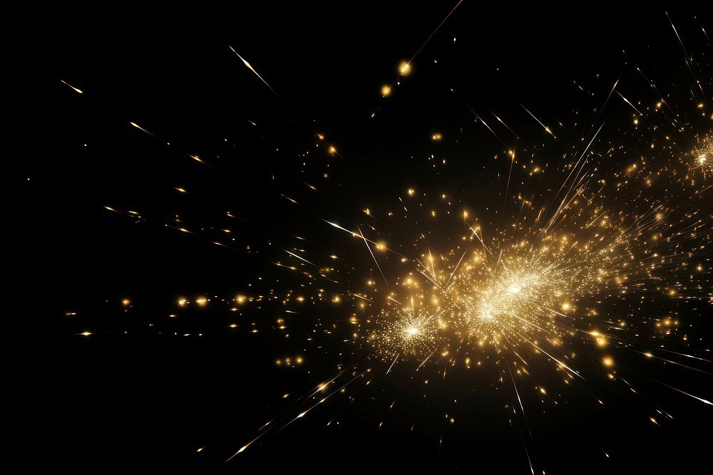 Effect minimal of meteor light backgrounds fireworks.