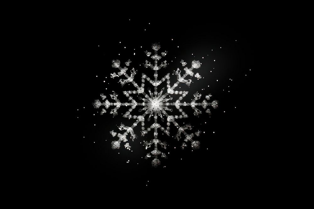 Effect minimal of snowflake backgrounds light black.