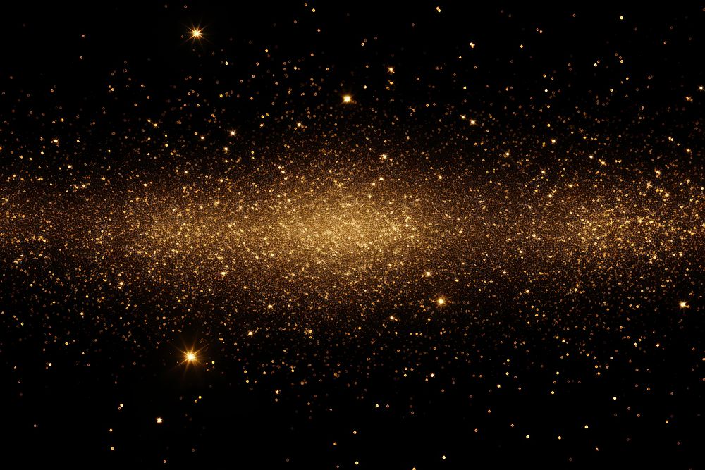 Effect minimal of shooting gold dust backgrounds astronomy universe.