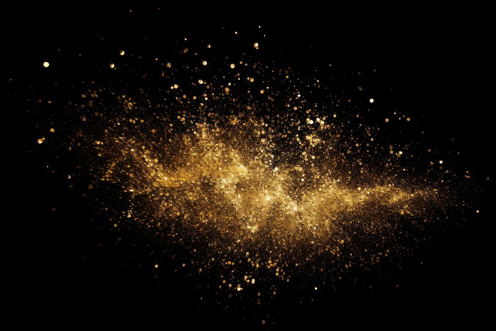 Effect minimal of shooting gold dust backgrounds astronomy fireworks.