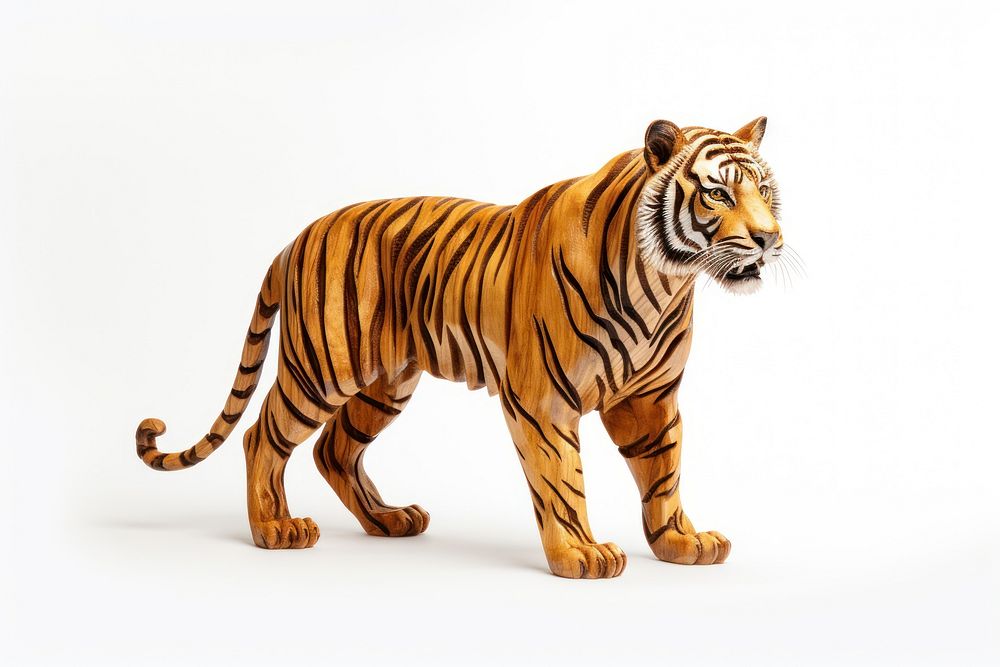 Animal tiger wildlife mammal.