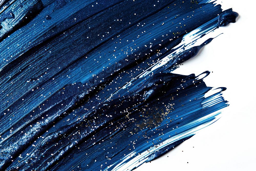 Dark blue brush strokes clothing apparel paper.
