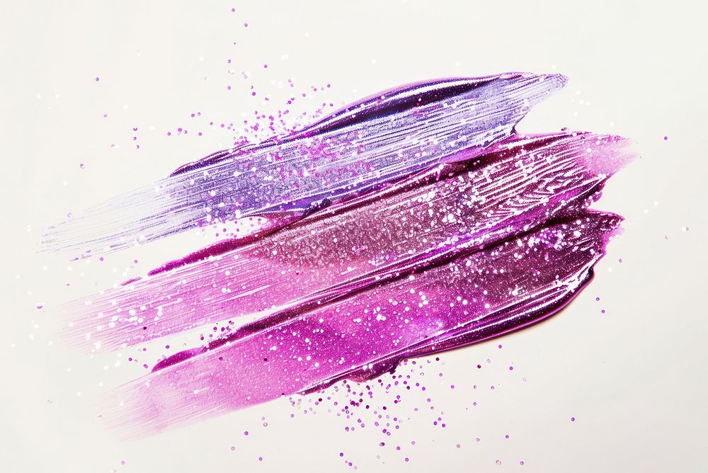 Glitter invertebrate purple powder.