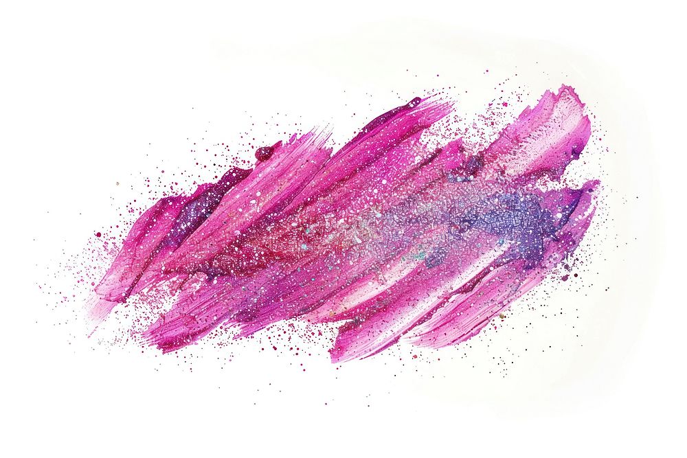 Pink pastel brush strokes purple person human.