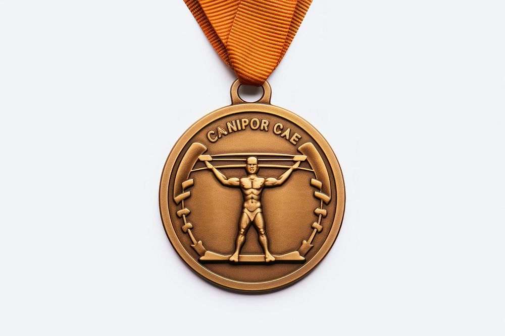 Winning crossfit medal pendant jewelry locket.