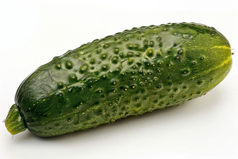 Gherkin vegetable cucumber plant.