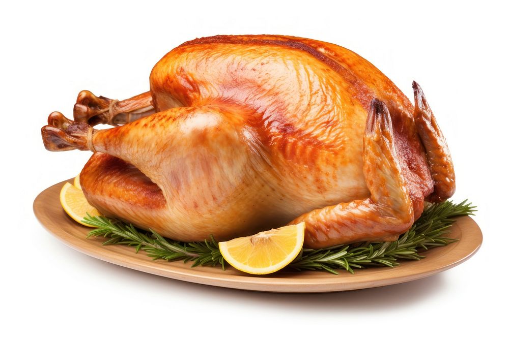 Christmas turkey dinner meat food.