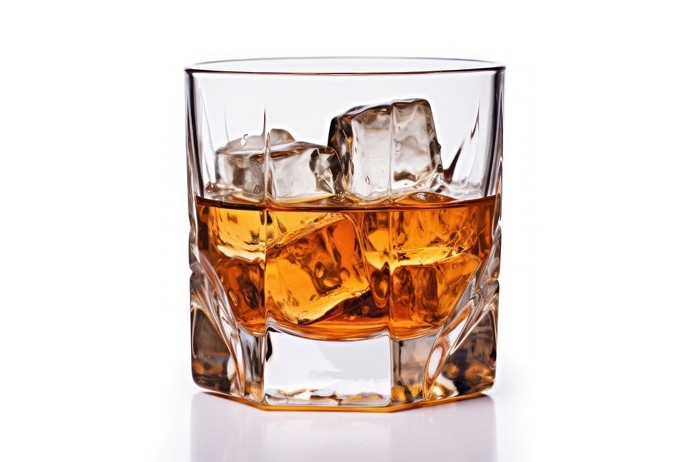 Clubbing whisky drink glass.