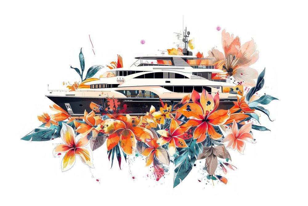 Yacht yacht vehicle art.