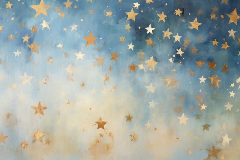 Close up on pale stars backgrounds painting creativity.