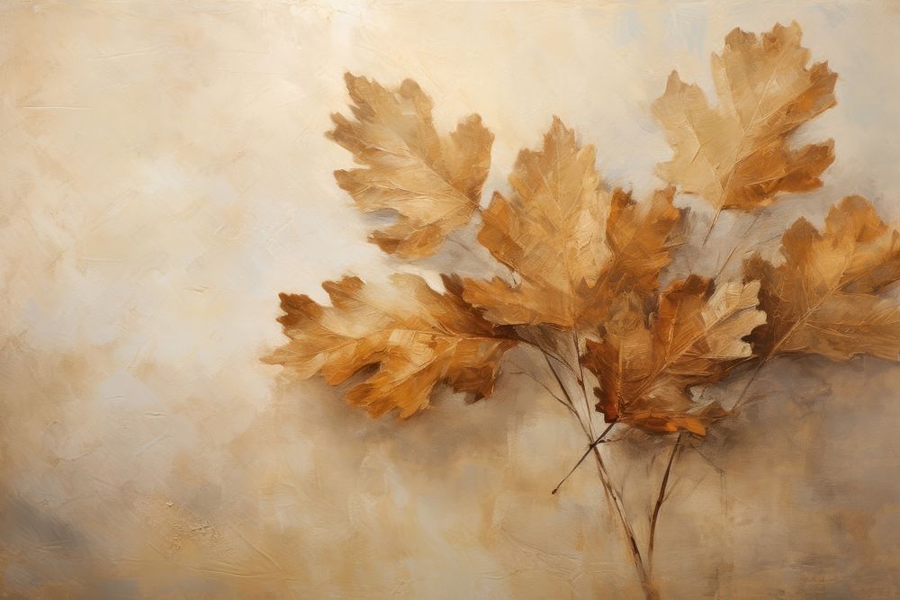 Close up on pale leaves painting backgrounds plant.