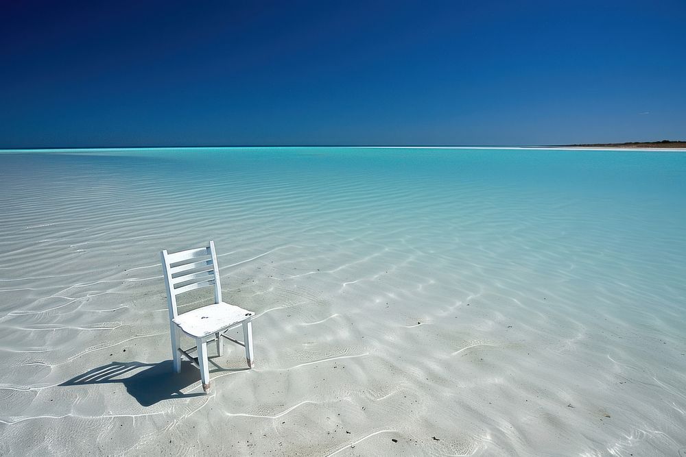 Beautiful tropical beach chair sky furniture.
