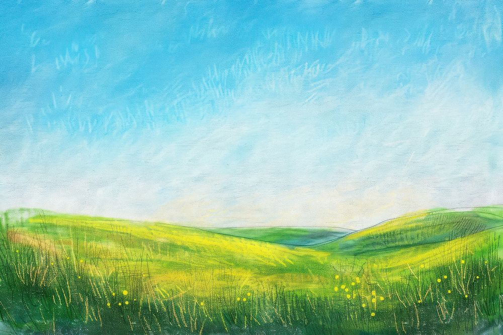 Meadow backgrounds grassland landscape.