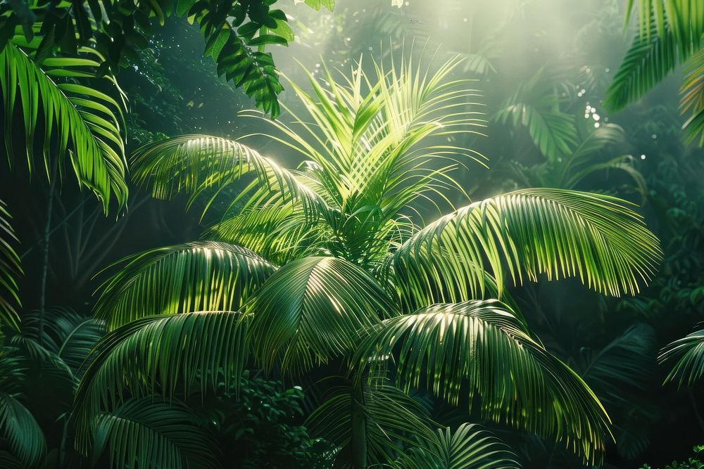 Tropical tree vegetation outdoors tropics.