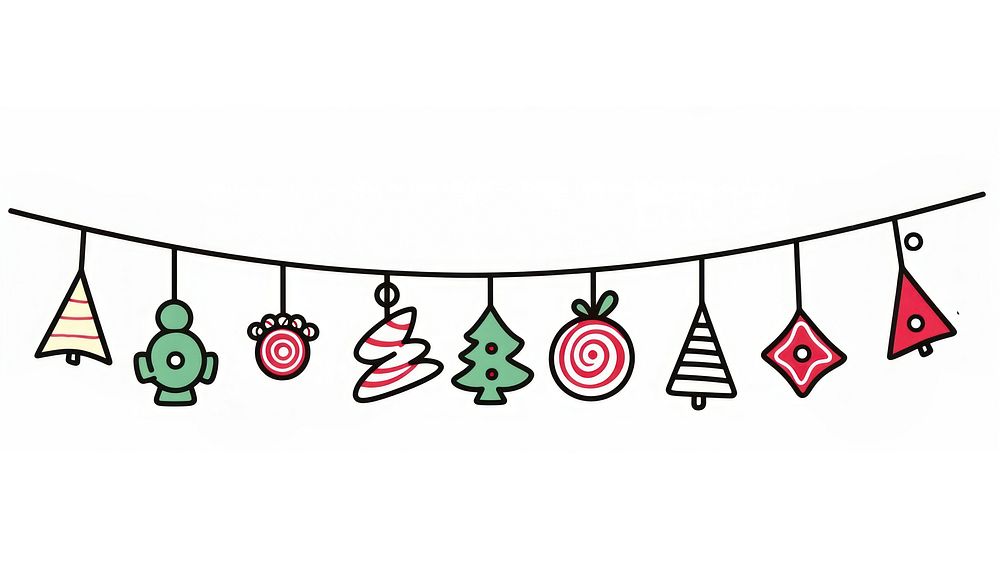 Christmas candy flag string art accessories accessory.